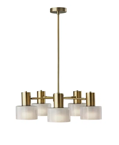 ADESSO 28.75" RHODES CHANDELIER