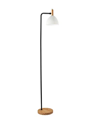 ADESSO 60" WOOD PEYTON FLOOR LAMP