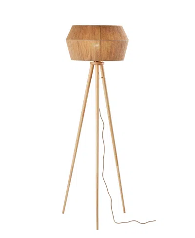 ADESSO 61" WOOD MONTANA FLOOR LAMP