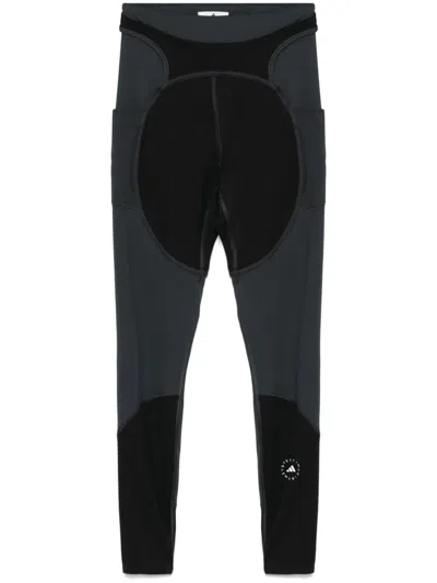 ADIDAS BY STELLA MCCARTNEY COLOUR-BLOCK PERFORMANCE LEGGINGS