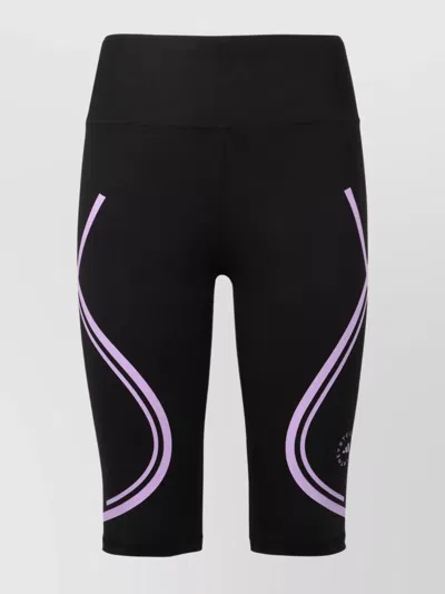 ADIDAS BY STELLA MCCARTNEY LOGO PRINT KNEE LENGTH SHORTS