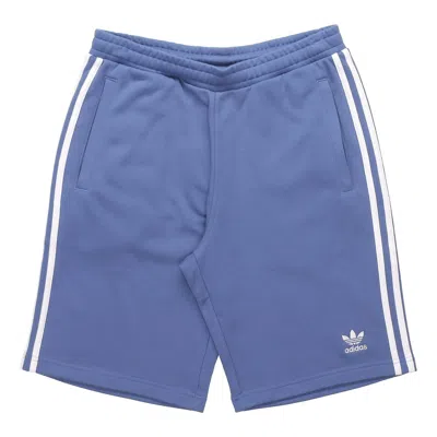 ADIDAS ORIGINALS adidas originals 3-Stripes Logo Embroidered Sports Shorts Blue
