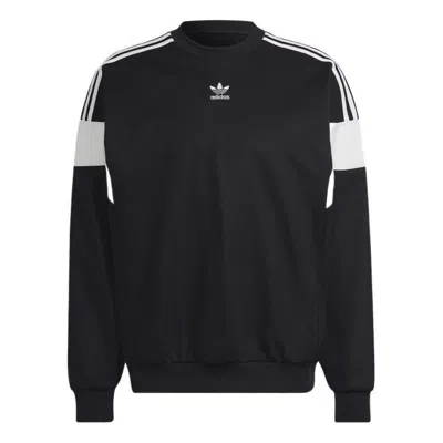ADIDAS ORIGINALS adidas originals Adicolor Classics Cut Line Crew Sweatshirt 'Black'