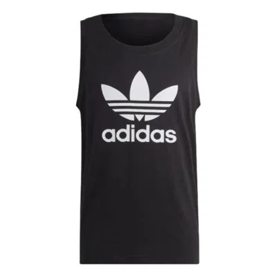 ADIDAS ORIGINALS adidas Originals Adicolor Classics Trefoil Tank Top 'Black White'