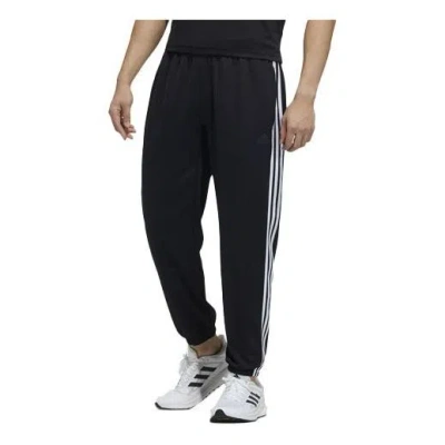 ADIDAS ORIGINALS adidas 3S Pants Stripe Lacing Bundle Feet Training Sports Pants Black