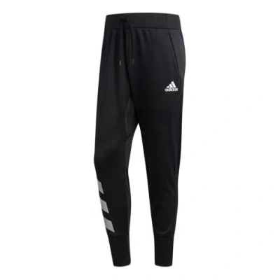 ADIDAS ORIGINALS adidas Act Side Stripe Printing Sports Long Pants Black