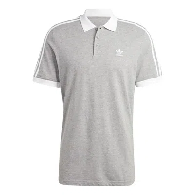 ADIDAS ORIGINALS adidas Adicolor Classics 3-Stripes Polo Shirt 'Grey'