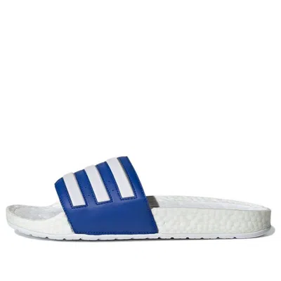 ADIDAS ORIGINALS adidas Adilette Boost Slide 'White Royal Blue'