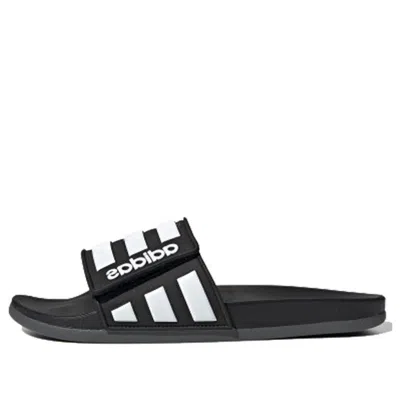 ADIDAS ORIGINALS adidas Adilette Comfort ADJ 'Black White'