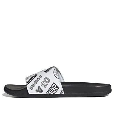 ADIDAS ORIGINALS adidas Adilette Comfort Slide 'All Over Logos - White'