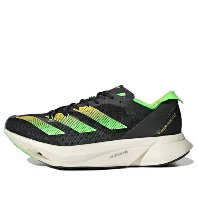 ADIDAS ORIGINALS adidas Adizero Adios Pro 3 'Core Black Solar Green'