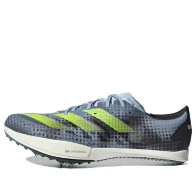 ADIDAS ORIGINALS adidas Adizero Ambition Track and Field Lightstrike Shoes 'Wonder Blue Lucid Lemon'