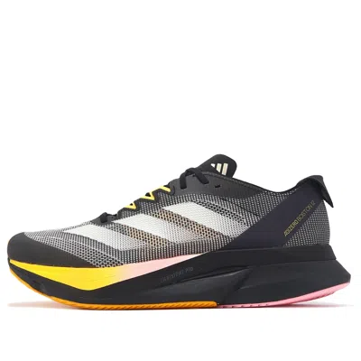 ADIDAS ORIGINALS adidas Adizero Boston 12 'Black Yellow Pink'