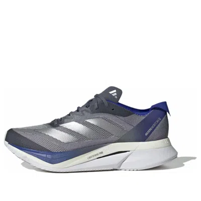 ADIDAS ORIGINALS adidas Adizero Boston 12 'Onix Matte Silver Lucid Blue'