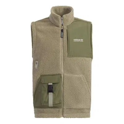 ADIDAS ORIGINALS adidas Adventure Sherpa Vests 'Olive Green'