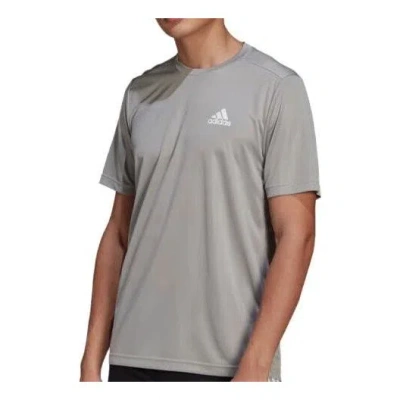 ADIDAS ORIGINALS adidas AEROREADY Designed To Move Motion T-shirt 'Mgh Solid Grey White'