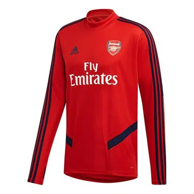 ADIDAS ORIGINALS adidas AFC TR TOP Arsenal Soccer/Football Training Sports Round Neck Pullover Red