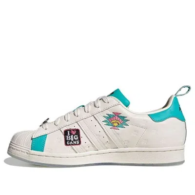 ADIDAS ORIGINALS adidas Arizona x Superstar 'Have an Iced Day - Teal Yellow'