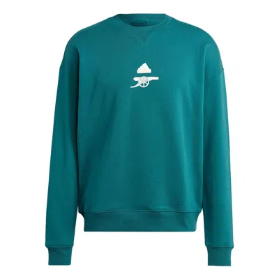 ADIDAS ORIGINALS adidas Arsenal Lifestyler Heavy Cotton Sweatshirt 'Rich Green'