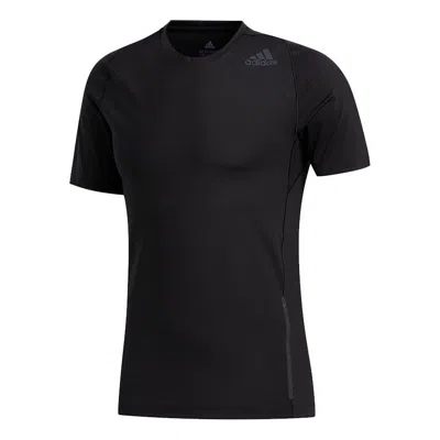 ADIDAS ORIGINALS adidas Ask2 Prm Tee Ss Training Sports Tight Round Neck Short Sleeve Black