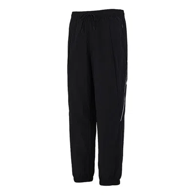 ADIDAS ORIGINALS adidas Athleisure Casual Sports Breathable Running Long Pants Black
