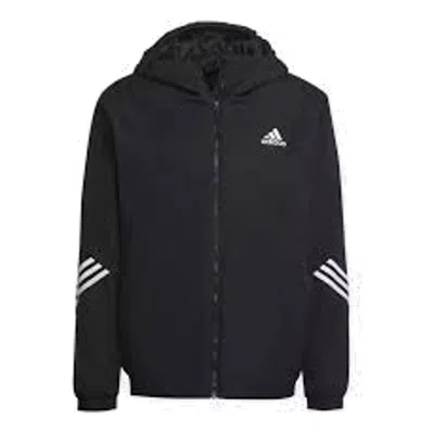 ADIDAS ORIGINALS adidas Back to Sport Hooded Jacket 'Black White'