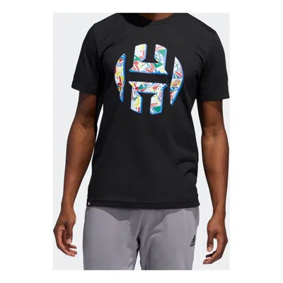 ADIDAS ORIGINALS adidas BATW HRDN Logo Sports Basketball Short-sleeve Tee Men Black