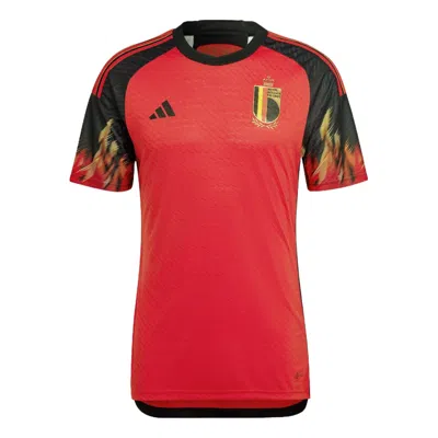 ADIDAS ORIGINALS adidas Belgium 2022-2023 World Cup Home Authenic Jersey