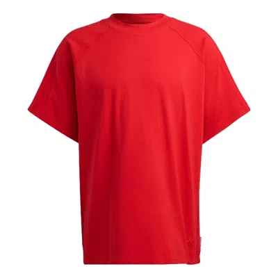 ADIDAS ORIGINALS adidas Blue Version Essentials Tee 'Better Scarlet'