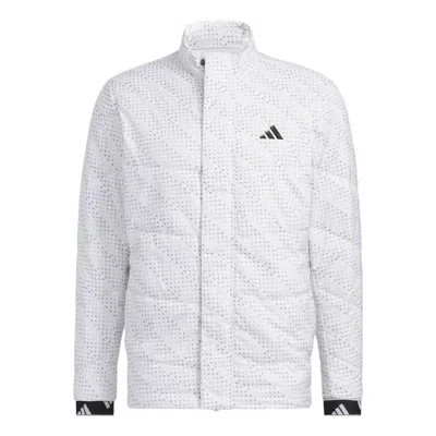 ADIDAS ORIGINALS adidas Bos Graphic Warm Padded Jacket 'White Black'