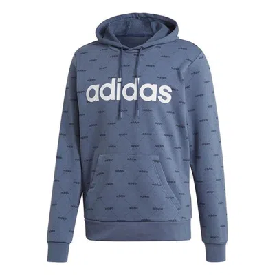 ADIDAS ORIGINALS adidas Breathable Casual Sports Hooded SweaterMen Blue