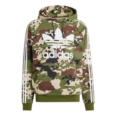 ADIDAS ORIGINALS adidas Camo Graphic Hoodie Asia Sizing 'Green'