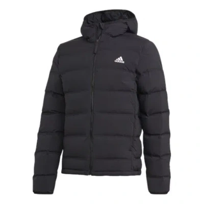 ADIDAS ORIGINALS adidas Casual Sports hooded down Jacket Black