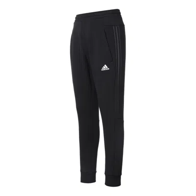 ADIDAS ORIGINALS adidas Casual Sports Training logo Bundle Feet Long Pants Black