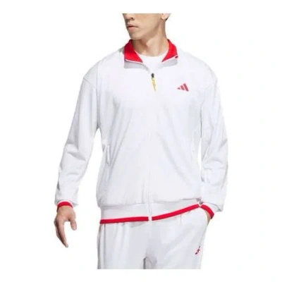 ADIDAS ORIGINALS adidas China Knit Tennis Jackets 'White Red'