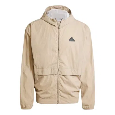ADIDAS ORIGINALS adidas City Escape Full-Zip Hoodie Asia Sizing 'Beige'