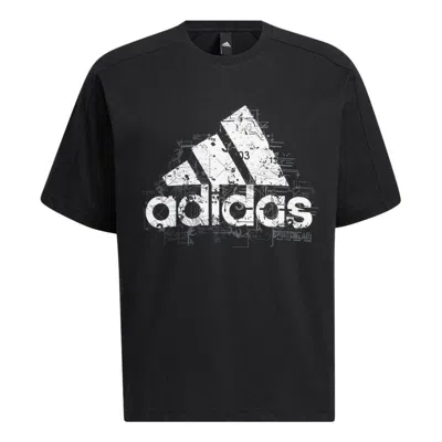 ADIDAS ORIGINALS adidas City Escape Loose Fit Badge Of Sport Graphic T-Shirt 'Black'