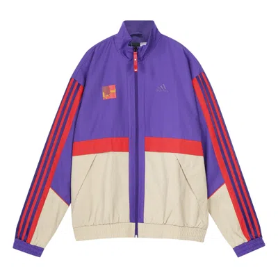 ADIDAS ORIGINALS adidas CNY Jkt South New Year's Edition Sports Stand Collar Jacket Purple