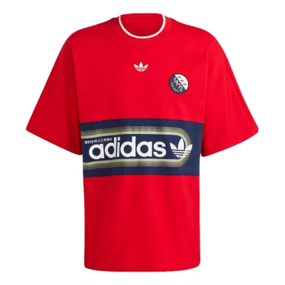 ADIDAS ORIGINALS adidas Crew Neck Tee 'Red'