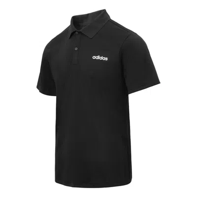 ADIDAS ORIGINALS adidas D2m Elv Polo Shirt Asia Sizing 'Black'