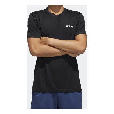 ADIDAS ORIGINALS adidas D2M PL Tee Sports Short-sleeveTee Men Black