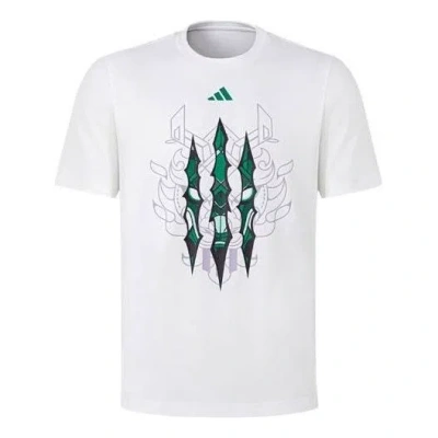 ADIDAS ORIGINALS adidas Damian Lillard Ultimate Warrior T-Shirts 'White'