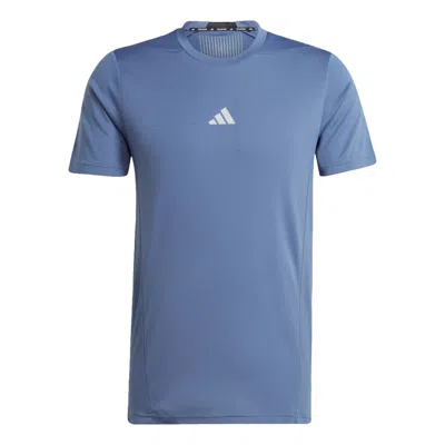 ADIDAS ORIGINALS adidas Designed for Training HIIT Workout HEAT.RDY T-shirt Asia Sizing 'Blue'