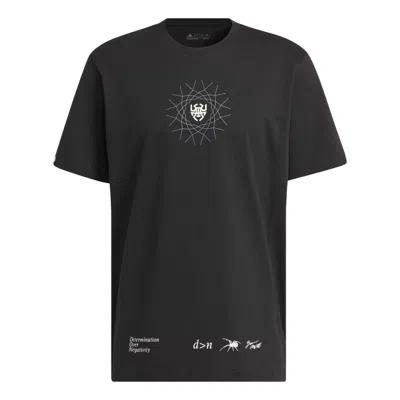 ADIDAS ORIGINALS adidas Donovan Mitchell Graphic Tee 'Black'
