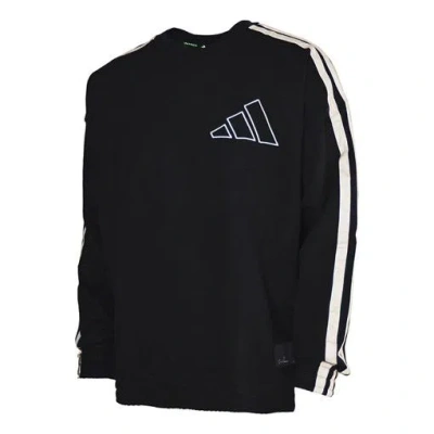 ADIDAS ORIGINALS adidas Dp hdn crew Round Neck Pullover Long Sleeves Black