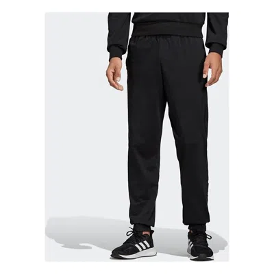 ADIDAS ORIGINALS adidas E LIN T PNT SJ Casual Sports Knit Long Pants Black