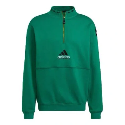 ADIDAS ORIGINALS adidas Equipment Series Half Zipper Pullover Green