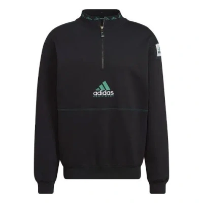ADIDAS ORIGINALS adidas Equipment Series Half Zipper Pullover Sports Black