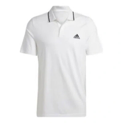 ADIDAS ORIGINALS adidas Essentials Piqu Small Logo Polo Shirt 'White'