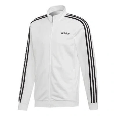 ADIDAS ORIGINALS adidas Essentials3 Stripe Elastic Sports Jacket White